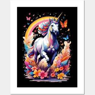 Unicorn lover gift Posters and Art